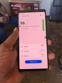 A picture of At 330k Negotiable cracked Samsung note 9 128gb 6gb ram
