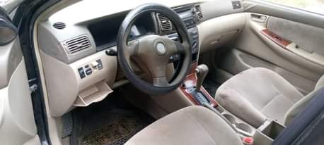 A picture of First body Toyota corolla