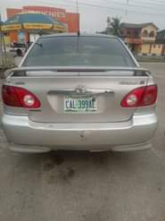 A picture of 06 Toyota Corolla Engine and gear perfect Location Calabar 3m