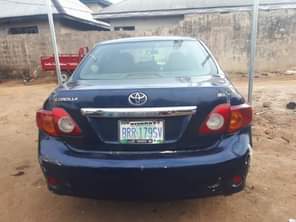 A picture of NEATLY USED 2012 MANUAL COROLLA SOUND ENGINE SMOOTH GEAR AC