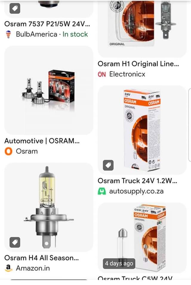 A picture of 1 Bulbs 2 Cutting disc 3 Welding roads