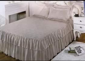 A picture of Cotton bedliners with 2 pillow cases available in different colors