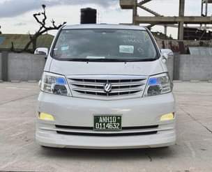 A picture of Make TOYOTA Model ALPHARD G Colour PEARL WHITE Year 2005