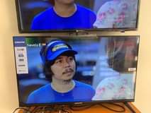 A picture of 32 inches brand Globalstar digital frameless flat screen screen tv