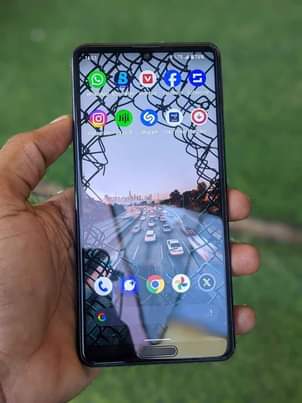 A picture of AQUOS SENSE 5G STORAGE 64GB RAM 6GB