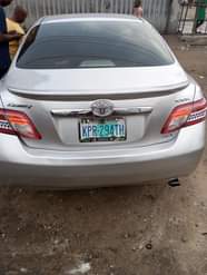 A picture of 2008 face lifted to 2015 Toyota Camry V4 Engine Andriod
