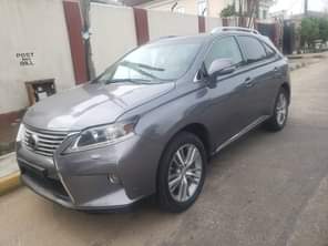 A picture of AWOOF DEAL Foreign Used LX Rx350 2015 model on belt