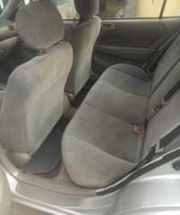 A picture of Toyota corolla 2002 model Condition Clean Registered Super Clean interior