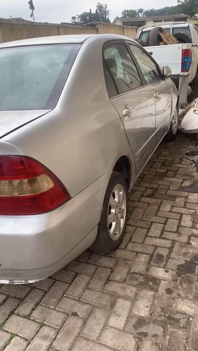 A picture of NEATLY USED TOYOTA COROLLA BANK TYPE 2007 MODEL WITH EXCELLENT
