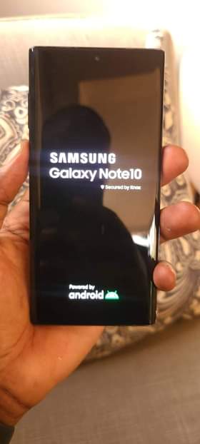 A picture of Samsung galaxy Note10