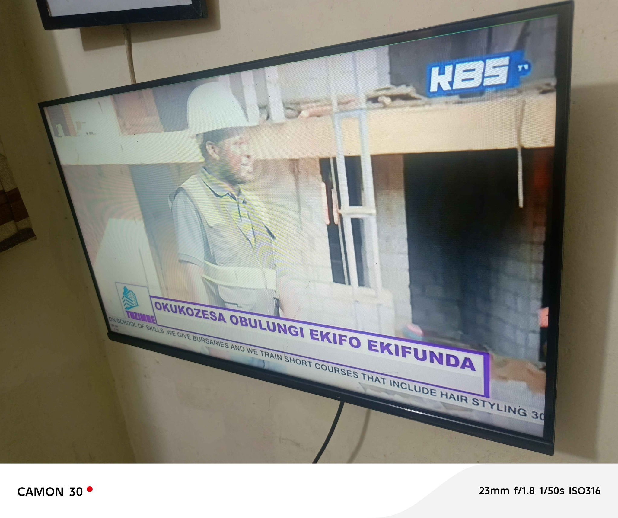 A picture of TV