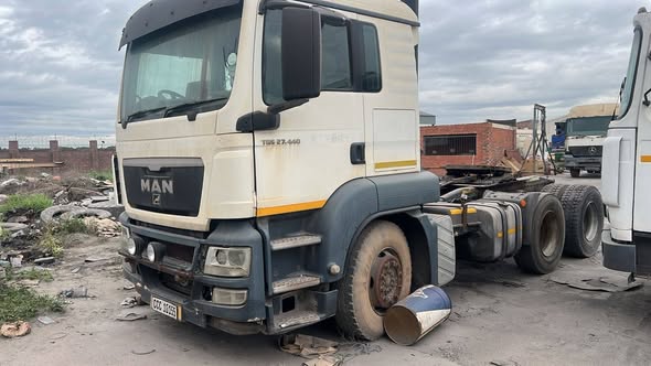 man truck