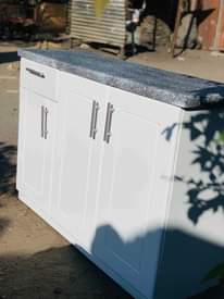 A picture of Kitchen cabinets