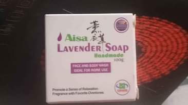 A picture of Aisha lavender soap