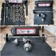 A picture of 50Kg Chrome and Dumbell Set 0773225558