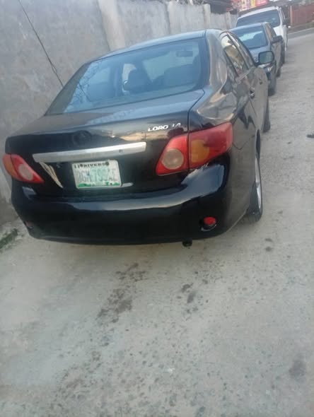 A picture of Toyota corrola manual gear