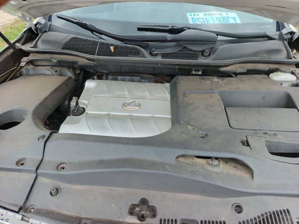 A picture of mad distress 2012 Lexus RX 350