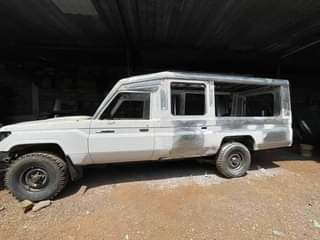 A picture of Safari cruiser fabrication on going
