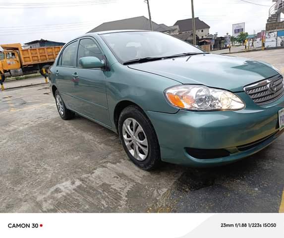 A picture of 2007 Toyota corolla Belgium grade Silent engine Perfect transmission Ac