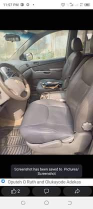 A picture of 08114560910 If you are interested call me 08 Toyota Sienna