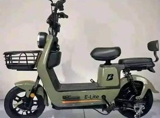 A picture of Electric motorcycle