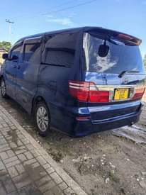 A picture of M9.7 TOYOTA ALPHARD KALI SANA A FULL DOCUMENT INALENGESHWA MLENGAJI