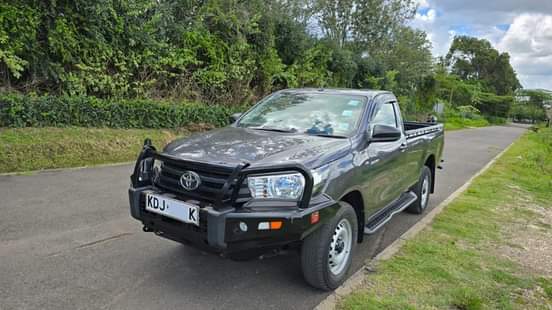 A picture of Toyota hilux local assembled