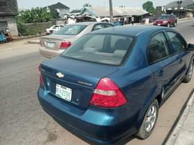 A picture of Chevrolet Aveo. Sound Manual transmission Ada George 07035209019 950k