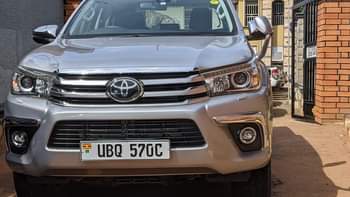 A picture of 2018 MODEL. HILUX DOUBLE CABIN ON SALE AUTOMATIC. DIESEL ENGINE