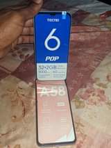 A picture of Nauza simu Tecno POp 6 mpya GB 32 Iter mpya