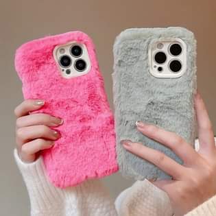A picture of Ottwn Candy Color Warm Furry Phone Case