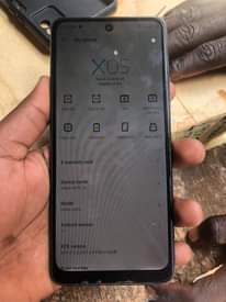 A picture of Infinix note 10 with 150k topup for a good Samsung