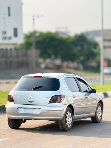 A picture of Peugeot 307 2007 slightly used with original custom duty going