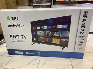 A picture of Spj brand new 43 inch android frameless smart digital tv