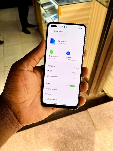 A picture of Oppo A93 128gb 12gbram gbram clear cameras onscreen fingerprint Slight