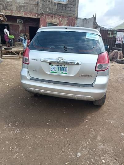 A picture of NEATLY USED TOYOTA MATRIX FOR SALE ENGINE AND GEAR IS