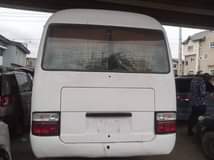 A picture of 2007 Toyota Coaster bus painted Sound engine and gear but