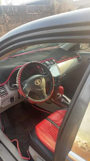 A picture of Nigeria use 2010 Corolla Very clean Price 2 4m Engine