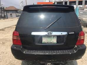 A picture of Used But Not Registered Toyota Highlander 2003 Engine and Gear