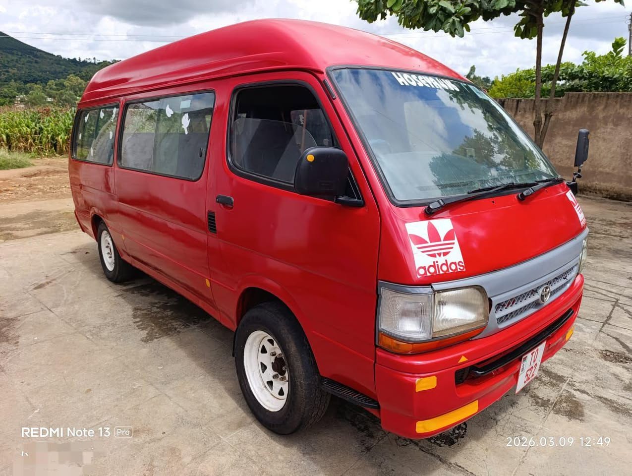 used toyota hiace