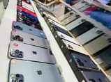A picture of IPhones