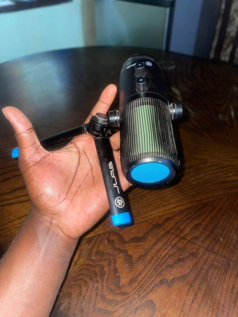 A picture of JLab microphone