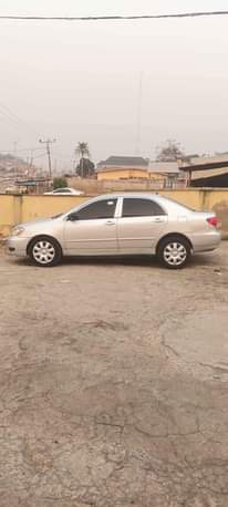 A picture of Toyota Corolla 2003 upgraded to 2005