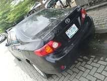 A picture of 2010 Toyota Corolla first body paint Price 3 5m Location