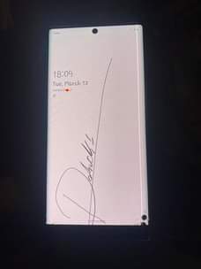A picture of samsung note 10