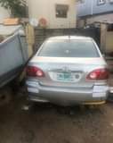 A picture of Toyota corolla No engine Gear intact Ac chilling 900k owner