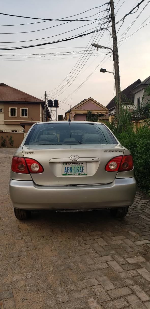 A picture of Toyota Corolla 2007 model