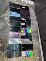 A picture of Samsung galaxy phones