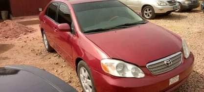A picture of Neatly used 2004 model Toyota corolla le with duty Location