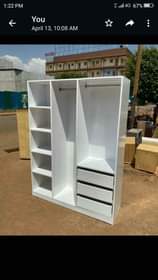 A picture of Open closets